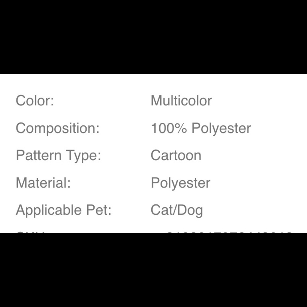 Cartoon Graphic Pet Tank Top - Picture 6 of 9